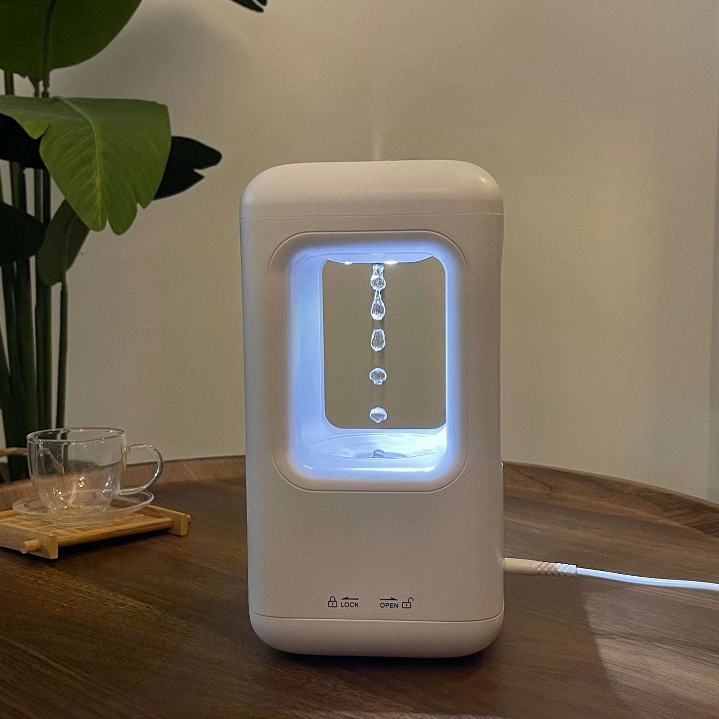 Ultrasonic Humidifier with Antigravity Effect-Gadget Palace